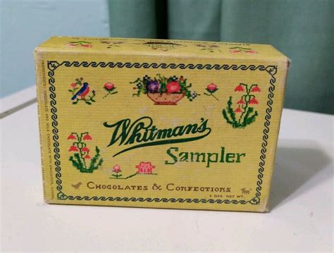 antique metal whitmans sampler boxes|whitman's sampler 40 oz box.